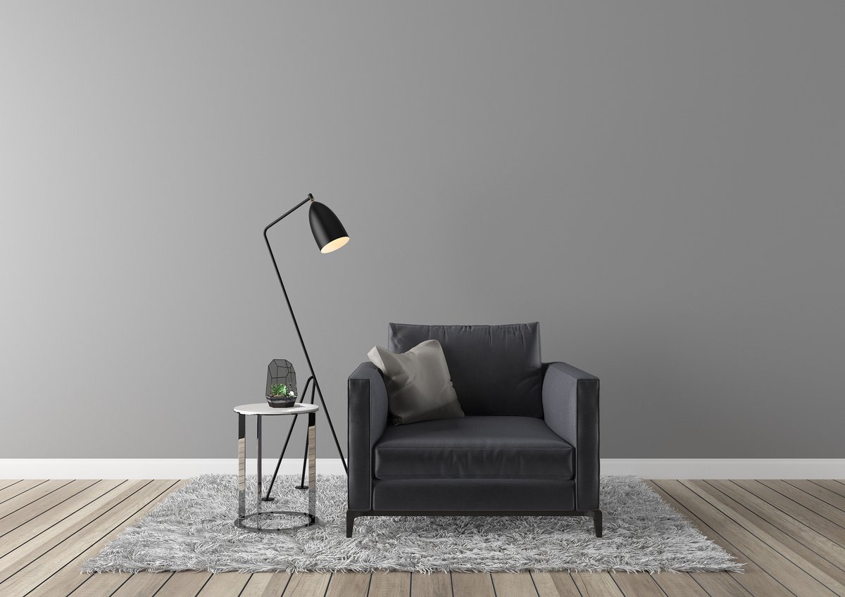 Living room 3d render